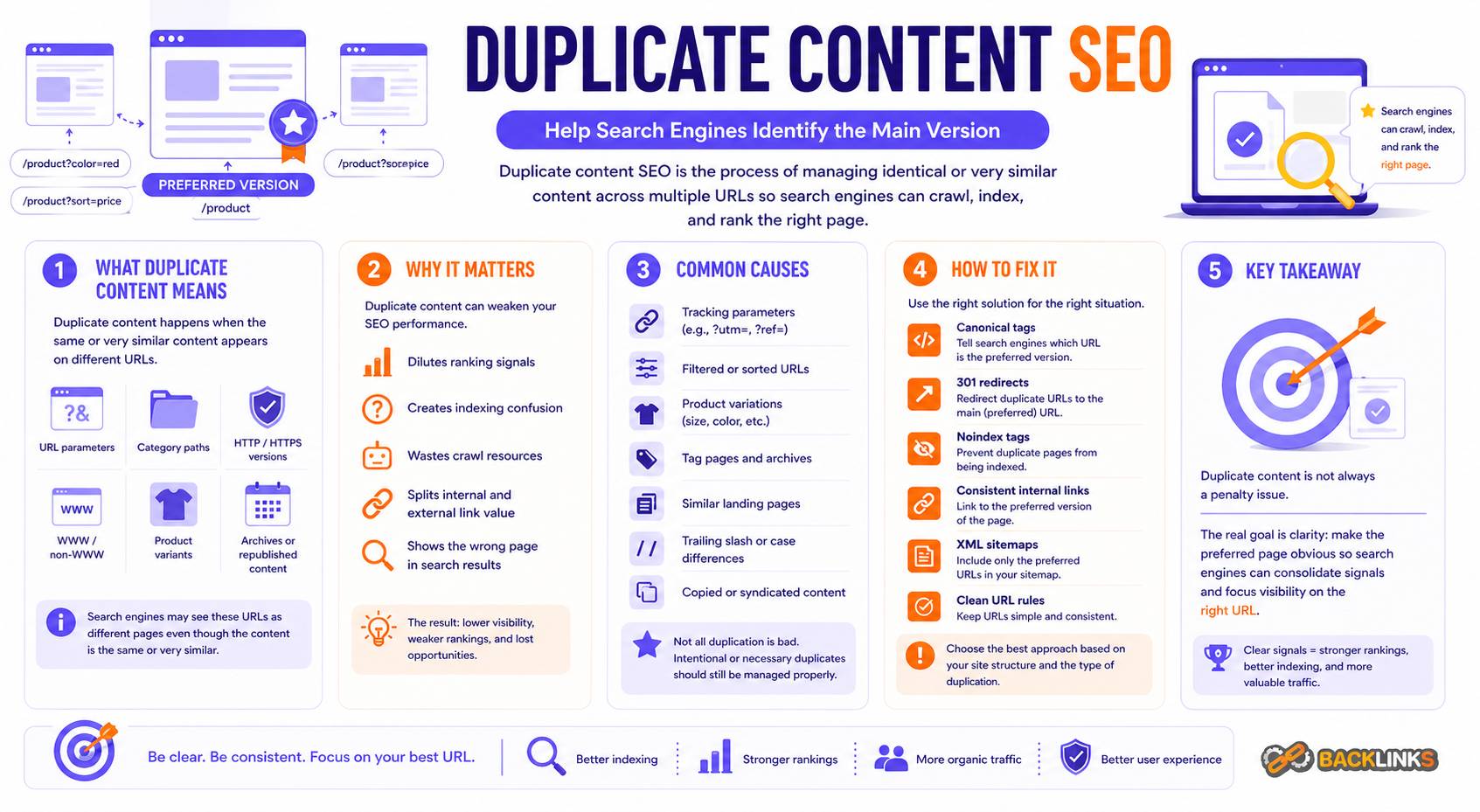 Duplicate content SEO