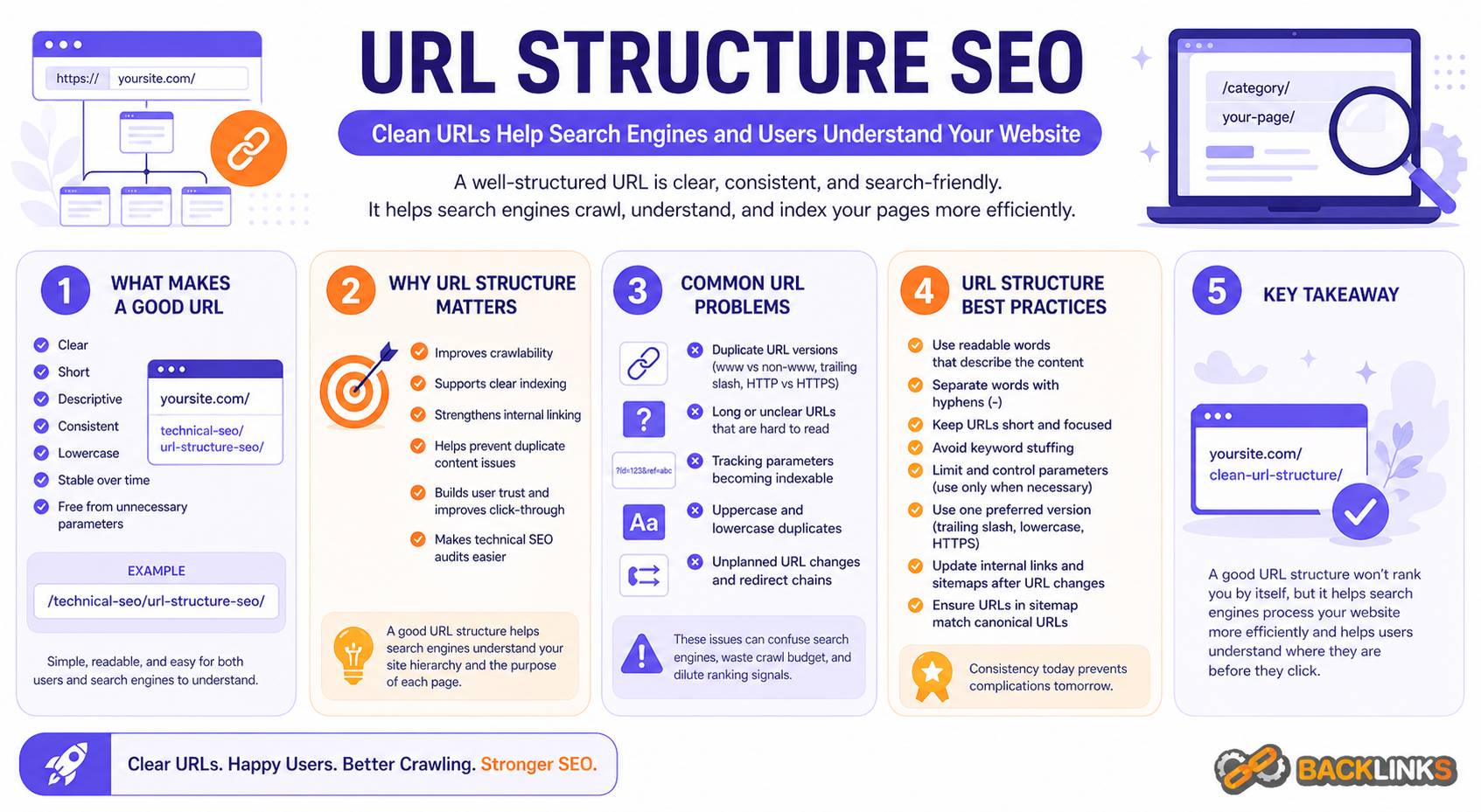 URL structure SEO